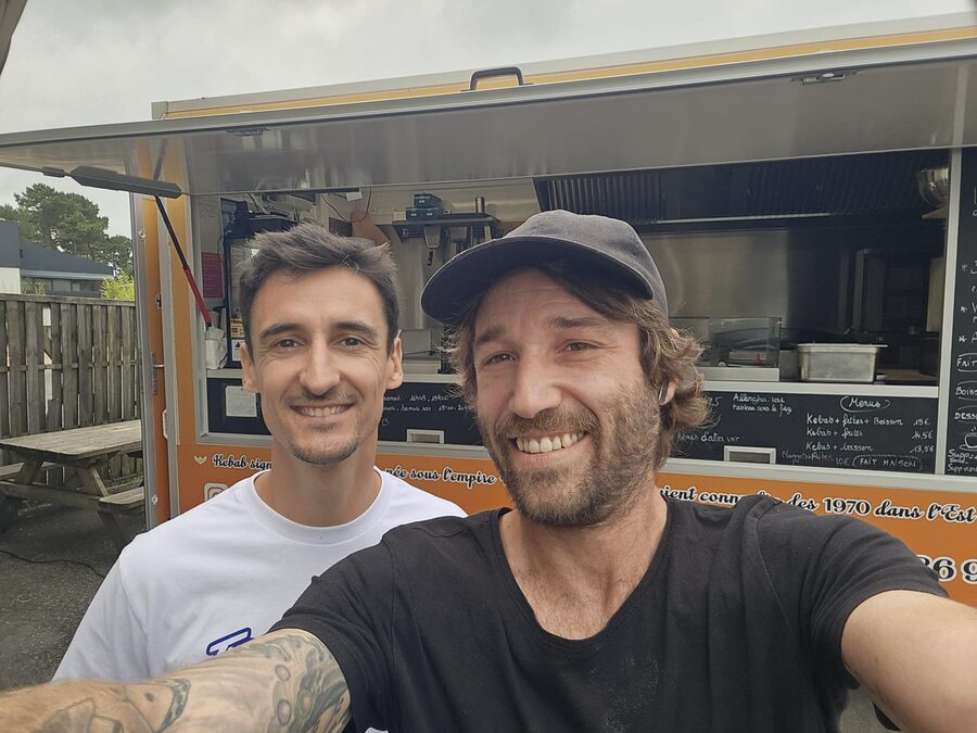 Sébastien (DKP) avec Marvin Musquin